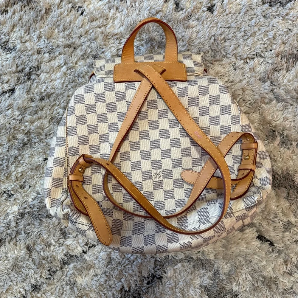 Louis Vuitton Damier Azur Sperone Backpack - Picture 4 of 15